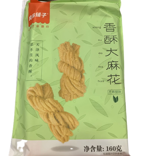 [60597] Bestore Fried Dough Twist 160g | 良品铺子 香酥大麻花 160g