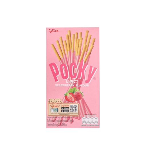 [61074] Pocky Strawberry Flavour 45g  | 百奇 草莓味 45g
