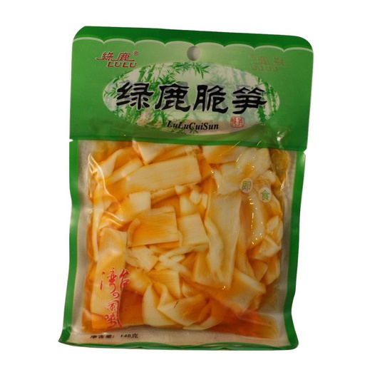 [20208] 绿鹿脆笋 140g | Pickled Sliced Bamboo Shoot 140g