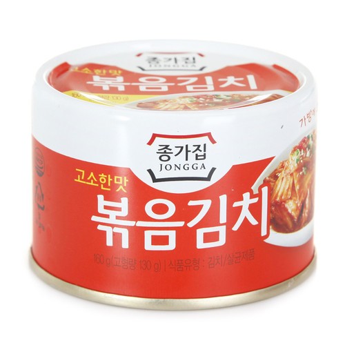 [20184] 宗家府 烤泡菜罐头 160g | Jongga Stir Fried Kimchi 160g