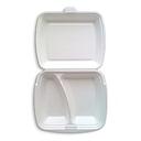 [70391] Foam Container(2 part) 100Pcs/bag | 泡沫外卖盒 (二小味)/ 条