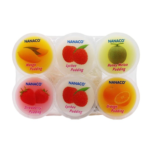[61008] NANACO Pudding mix 5 flavours 480g | NANACO 什锦口味布丁 480g