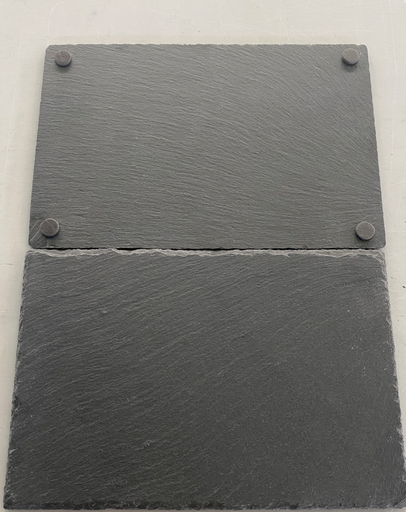 [70687] Black Stone Plate for Sushi 25*12cm | 寿司托盘 25*12cm / 个