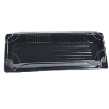 [70494] HP-02 Sushi Box(Black) 50sets*8 | HP-02 寿司外卖盒 (黑色底)400套