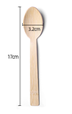 Disposable Tableware Bamboo Spoon 17cm 10pcs | 一次性餐具 竹勺 17cm 10支装  