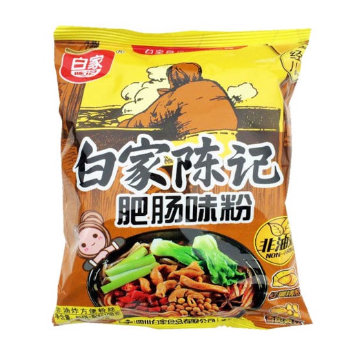 [30102] CN BJ Inst Vermi Artif Fei-Chang 108g BAG | 白家陈记 方便粉丝 肥肠味 袋装 108g