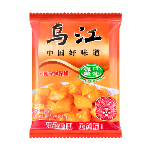 [20213] WuJiang Preserved Radish Bites 150g | 乌江 脆口萝卜 150g