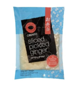 [50236] OBENTO 寿司生姜 100g | OBENTO Sliced Pickled Ginger 100g