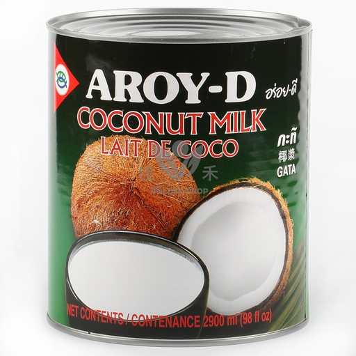 [40012] Aroy-D Coconut Milk 2900ml*6 [CTN] | Aroy-D 椰浆 2900ml*6 [箱]