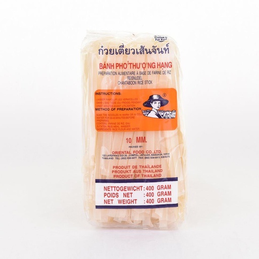 [30689] Farmer Rice Sticks (Straight) 10mm 400g | Farmer 河粉 (10mm) 400g