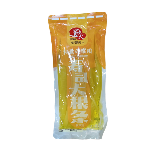 [50246] Boss Jiang Pickled Radish strips 400g | 姜老大 寿司萝卜条400g