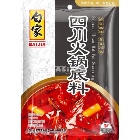 [40187] Baijia hot pot seasoning 200g | 白家 四川火锅底料 200g