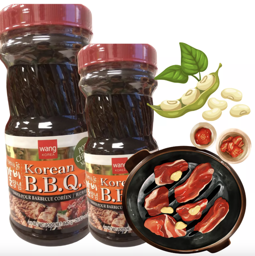 [41648] WANG 韩式烤肉酱油 猪肉鸡肉 840g | WANG Korean Soy Sauce For Chicken & Pork 840g