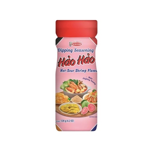 [41688] HH Dipping Seasoning Hot & Sour Shrimp Flavor 120g | 好好 酸辣虾味蘸料 120g