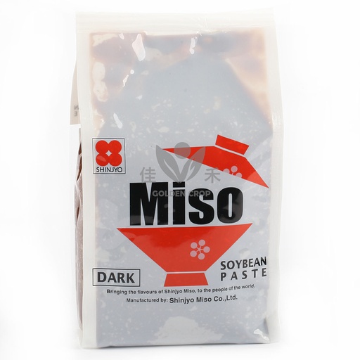 [50125] 新庄 味增酱 500g (Dark/深色) | SHINJYO Miso Soybean Paste 500g/bag