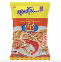 FUCHI BBQ Flavor Crispy Prawn Cracker 75g | FUCHI 脆虾条 烧烤味 75g