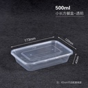 Take Away Box 500ml(250sets) | 中餐外卖盒 500ml / 箱