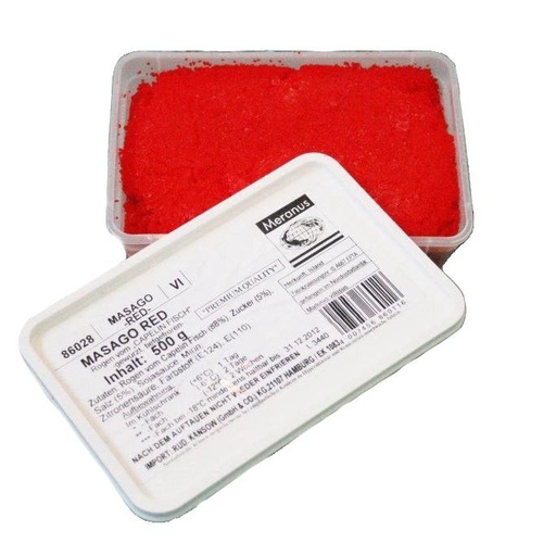 [80902] Masago Red 500g | 多春鱼子 (红) 500g