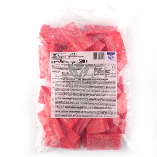 [80914] 蟹肉片 500g | Surimi Topping (Nigiri Sushi) 500g