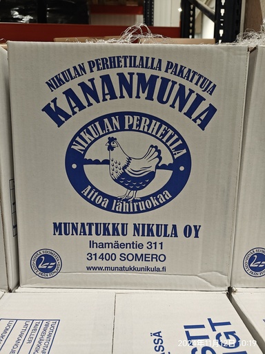 [10826] Fresh Egg Size M 10.5kg /CTN | 新鲜鸡蛋 M  号 10.5kg/箱 