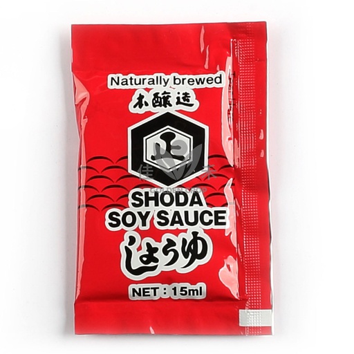 [50128] Shoda Soy Sauce for Take Away 15ml*500 | 正字牌 外卖酱油 15ml*500小包/箱